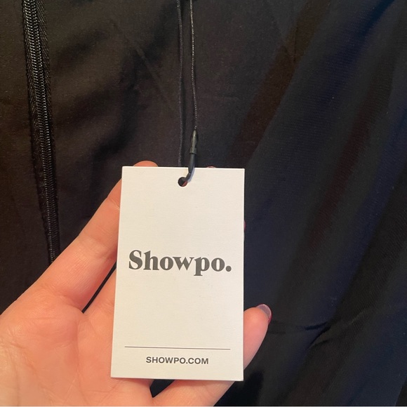 Brand New silky black bodycon dress - Picture 6 of 8